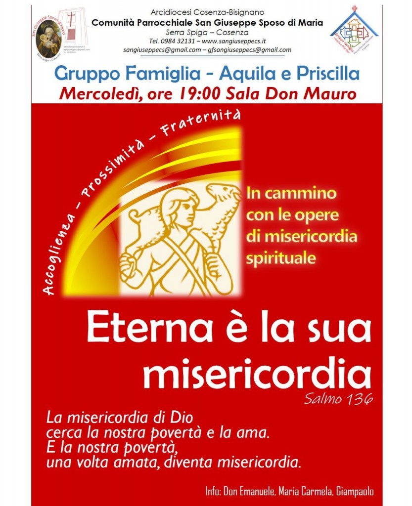 Gruppo Famiglia "Aquila e Priscilla" 2019-2020